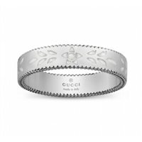 Anneau Gucci Femme in Or blanc YBC434541003013 - YBC434541003013
